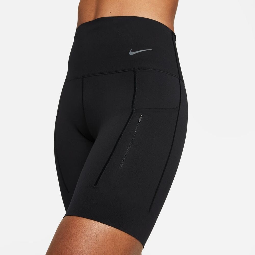 NWT NIKE WOMEN'S DRI-FIT GO 8" SHORTS - Picture 4 of 8